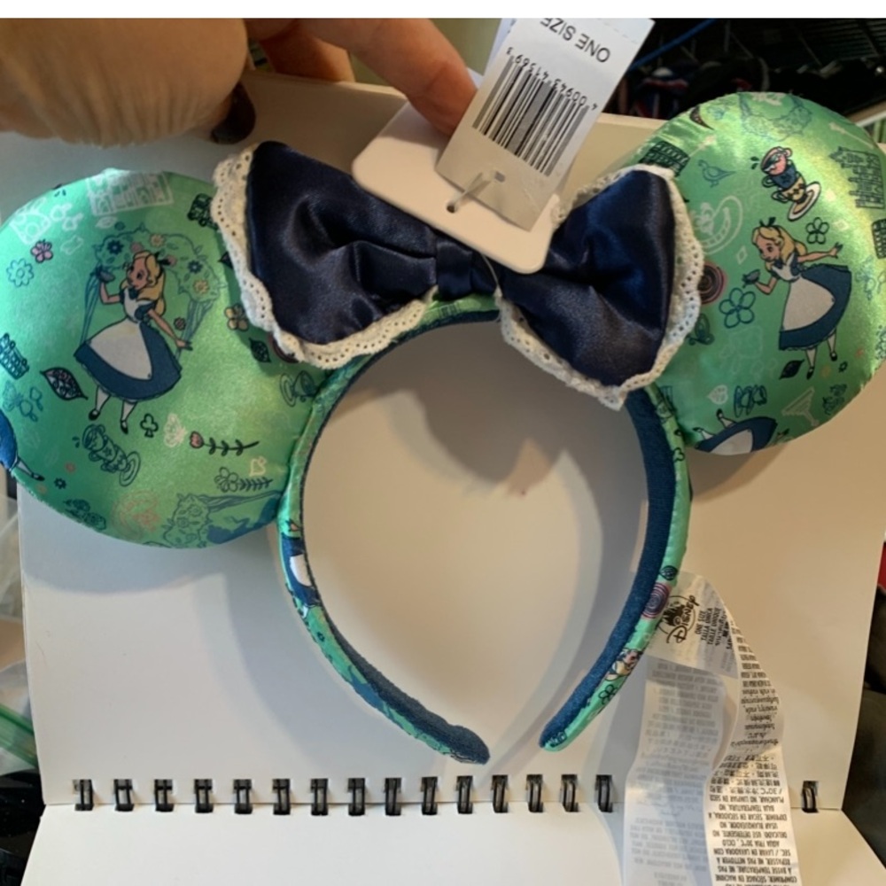 Disney Green and Blue Alice Headband